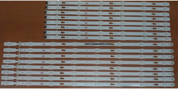 Samsung UE60KU7000U Led bar – LM41-00120X / 00120Y Set
